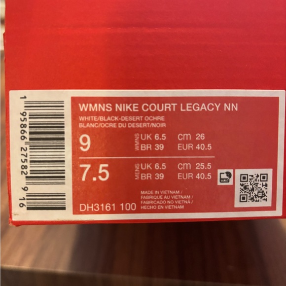 Nike Womens Court Legacy Nn White Fashion Sneaker DH3161-100 No Lid - Picture 11 of 14